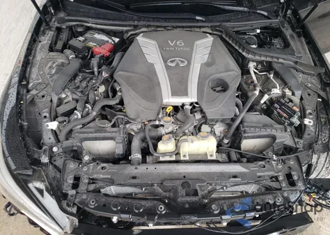 2018 Infiniti Q50 3.0T Luxe from USA, damaged, VIN JN1EV7AP4JM355312